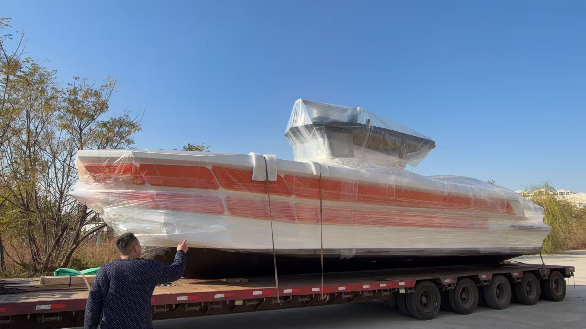 TideMaster Cat 38 Ready for Shipping - Dubai Yacht Delivery